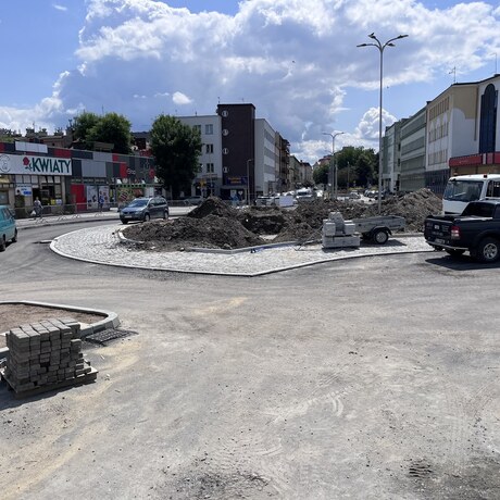 Budowa Rzeszowskiego Centrum Komunikacyjnego [lipiec 2023] - fot 19